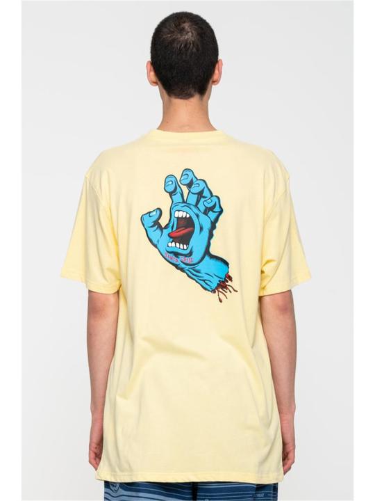 Actual product image Santa Cruz Screaming Hand Chest T-Shirt (L)