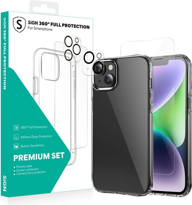 Produktbild SIGN 360 Complete Protection Package for iPhone 14 (Apple iPhone 14)