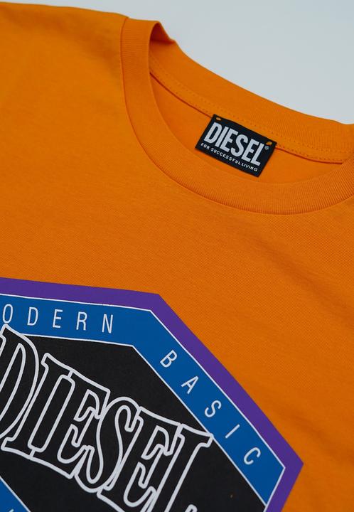 Produktbild Diesel Herren T-Shirt Crimson 100% Baumwolle – Casual Fit (XL)