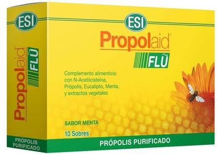 Actual product image ESI Propolaid Flu 10 Envelopes