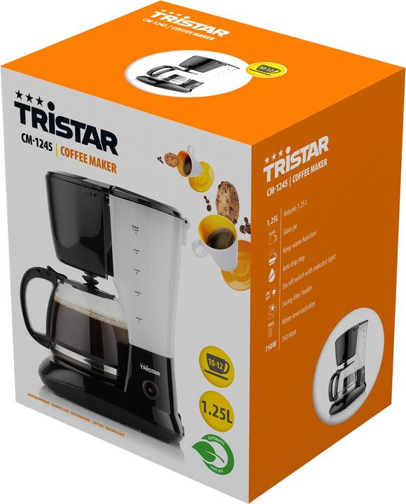 Actual product image Tristar Coffee Machine 1,25l 800Watt