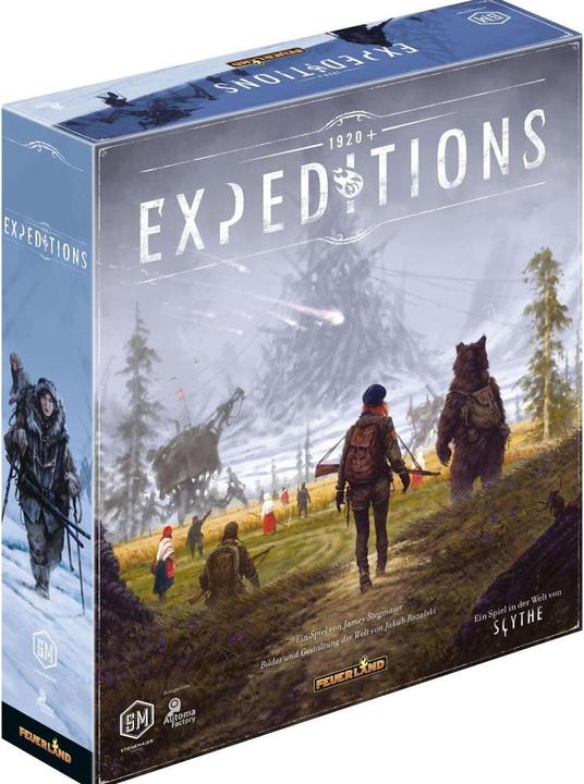 Feuerland FEU31025 - Expeditions, Brettspiel, für 1-5 Spieler, ab 14 Jahren (DE-Ausgabe) (Deutsch)