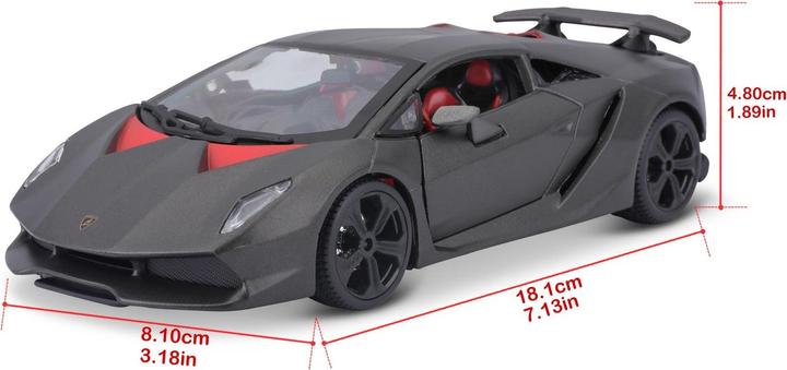 Bburago Lamborghini Sesto Elemento 1:24
