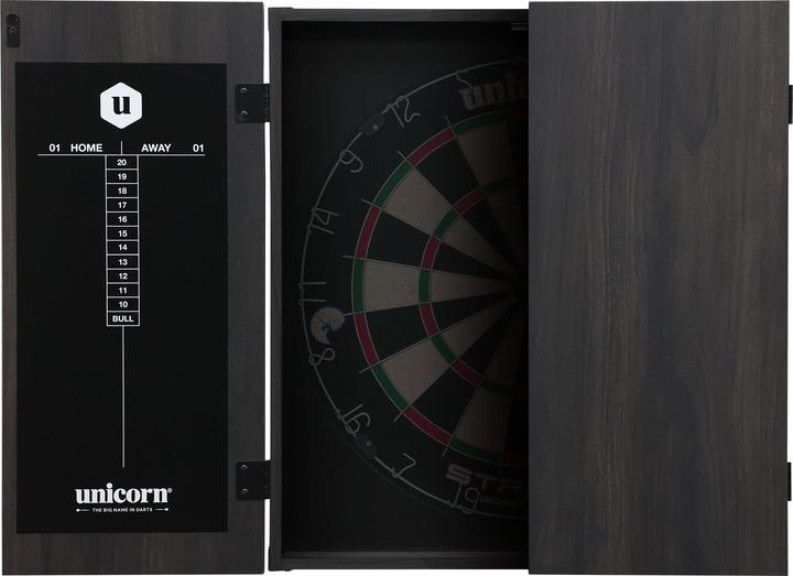 Produktbild Unicorn Maestro Black Dartboard Cabinet 1 Stck