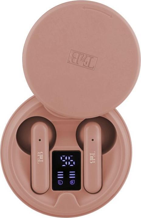 Image du produit T'nB TNB SHINY 2 Casque sans fil véritable rose (20 h, Sans fil)