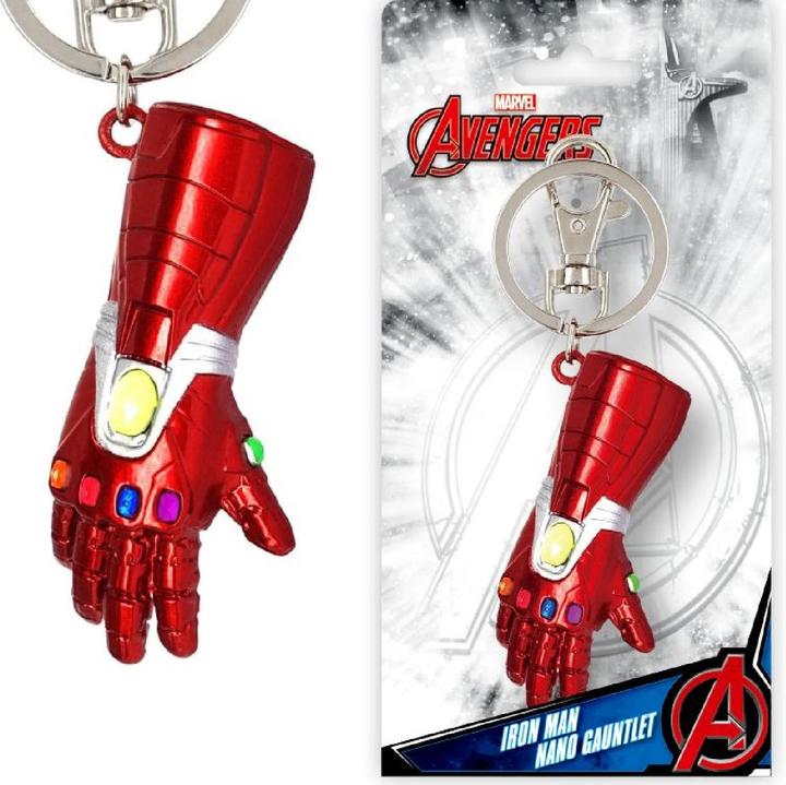 Actual product image Monogram Int. Marvel porte-clés métal Iron Man Gauntlet