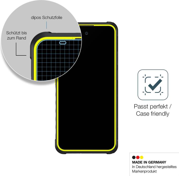 Immagine prodotto Dipos Anti-Shock Pellicola Protettiva opaco (1 Pezzo/i, Ulefone Armor X)