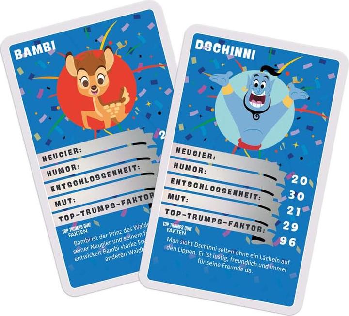 Produktbild Winning Moves Disney jeu de cartes Top Trumps Quiz Disney 100 *ALLEMAND*