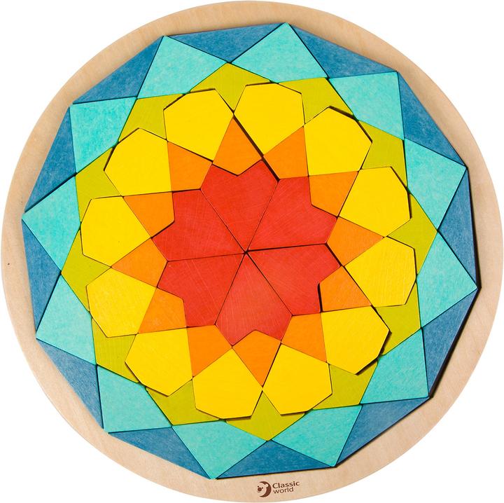 Actual product image Classic World Mandala (72 pieces)