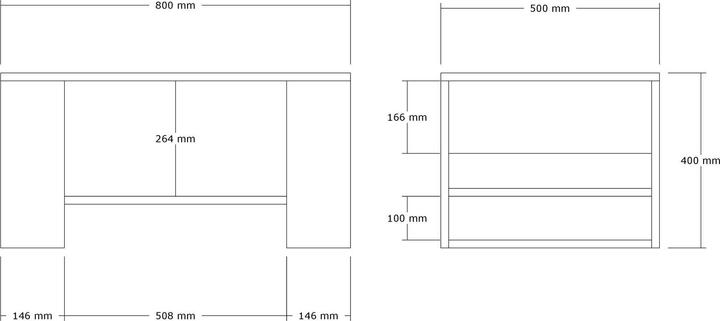 Nutritional values and ingredients Kalune Design Iris (80 x 40 x 50 cm)