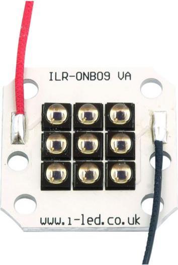 Actual product image ILS IR LED array board 850nm 15.7V 1A 90°