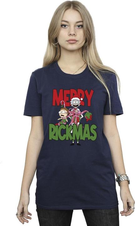 Rick And Morty Merry Rickmas TShirt (XL)