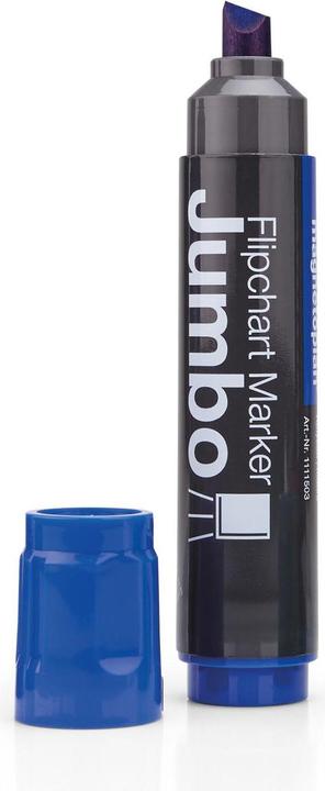 Actual product image Magnetoplan JUMBO - Flipchart Marker (Blue, 10 mm, 4 x)