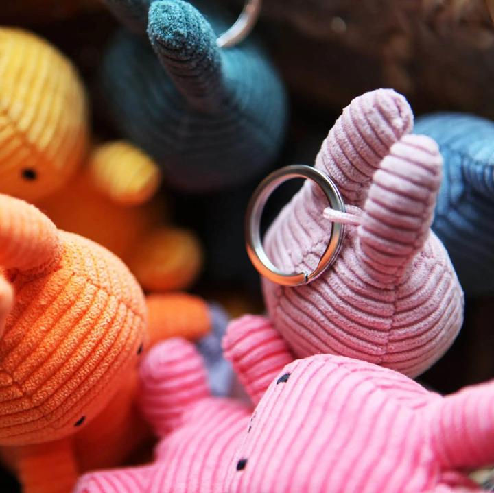 Image du produit Bon Ton Toys Miffy corduroy rose porte clés