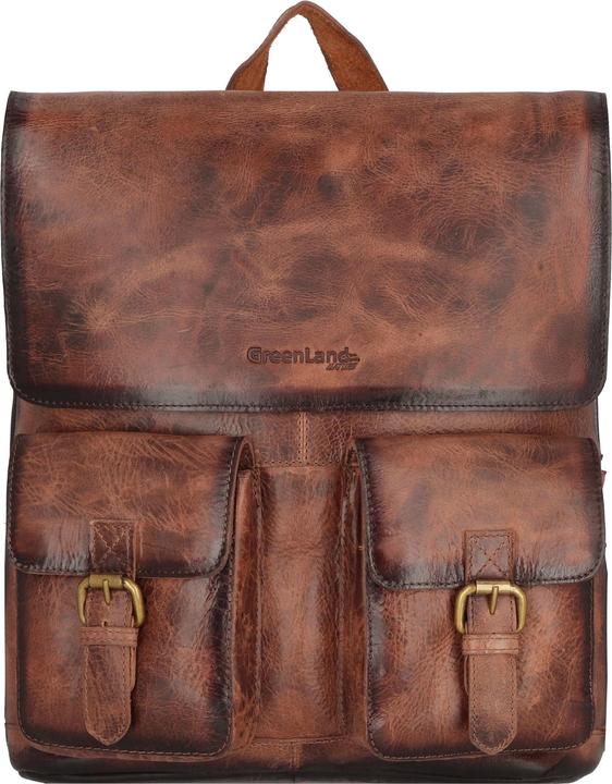 Greenland Nature Mascu & Line Rucksack Leder 39 cm (8 l)
