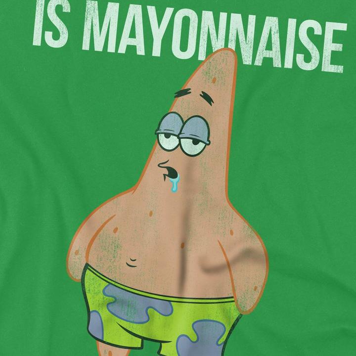 Immagine prodotto Spongebob Squarepants Mayonnaise Instrument Maglietta Uomo (4XL)