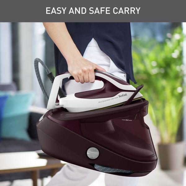 Produktbild Tefal Pro Express Ultimate II GV9721E0 steam ironing station 1.2 L Durilium AirGlide Autoclean (3000 W, 600 g/min)