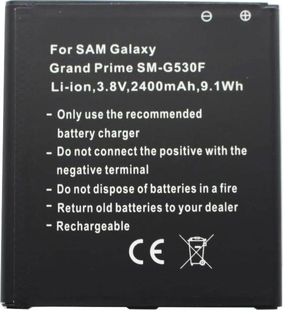 Produktbild AccuCell Akku Samsung Galaxy Grand Prime, SM-G530F, EB-BG530BB ohne NFC