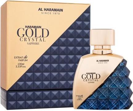 Actual product image Al Haramain Gold Crystal Sapphire PAR U 100 ml (Eau de parfum, 100 ml)