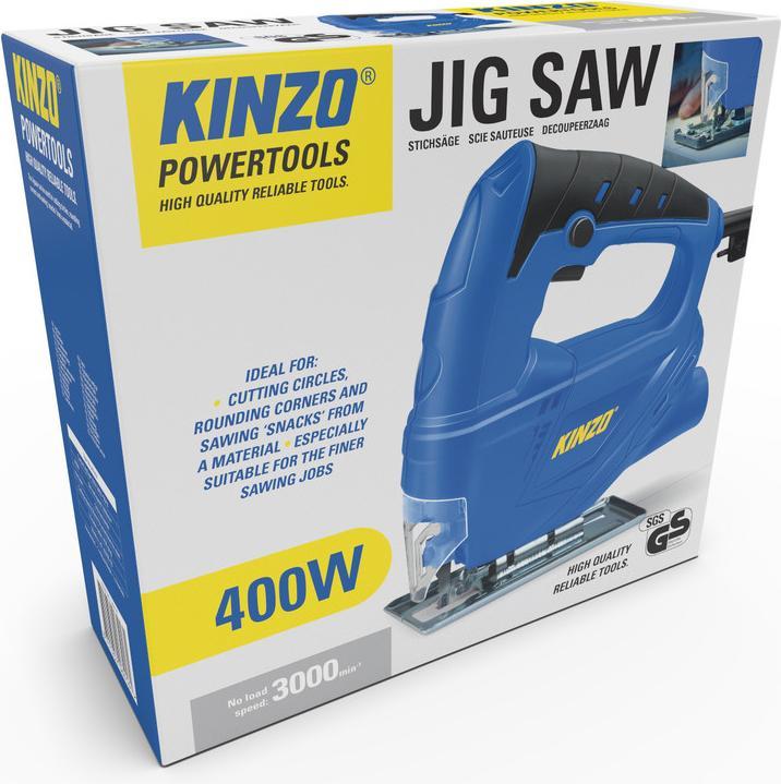 Actual product image Kinzo Jig Saw 230V / 400W