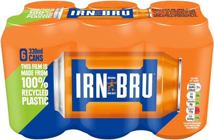 Irn bru Soft Drink (6 x 33 cl)