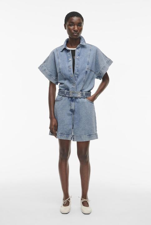 Actual product image Rouge Edit Denim Playsuit (40)