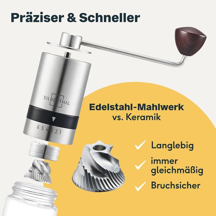 Produktbild Silberthal Kaffeemühle & Thermo French Press Set