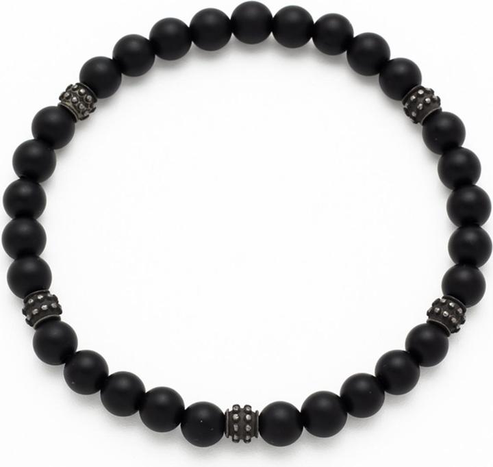 Leyda Armband Herren (19.50 cm, Stein, Edelstahl)