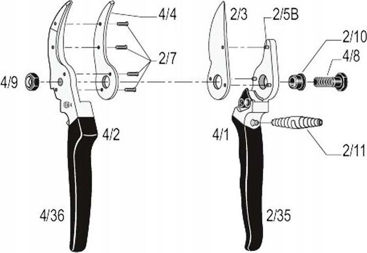 Actual product image Felco replacement spring
