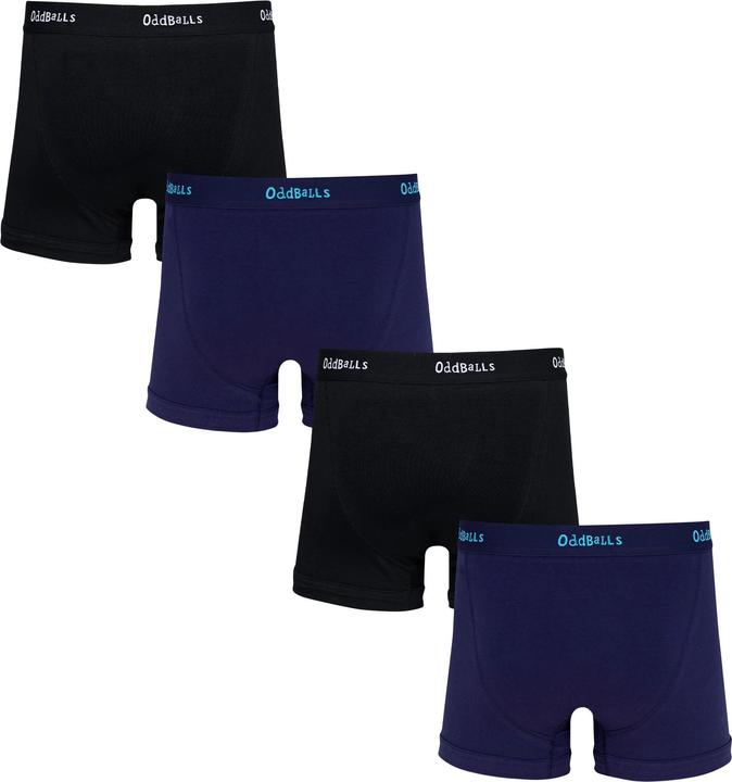 Productafbeelding Oddballs Effen boxershort heren (4-pack) (S, Pakje van 4)