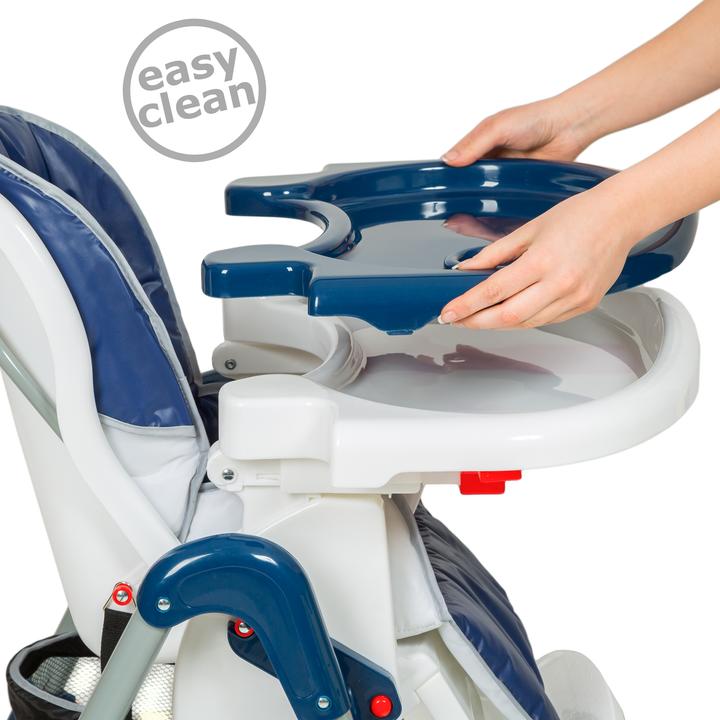 Actual product image tectake High chair with wheels
