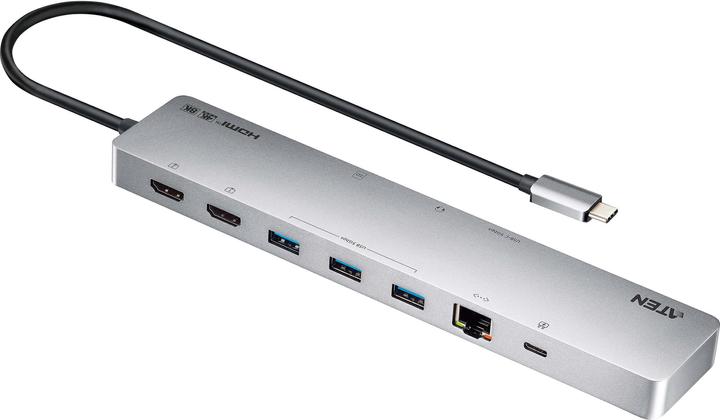 Aten USB-C Multiport Dock 4K Dual Display (USB-C, 11 Ports)
