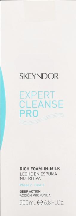 Actual product image Skeyndor Expert Cleanse Pro Rich Foam-In-Milk 200ml (Foam, 200 ml)