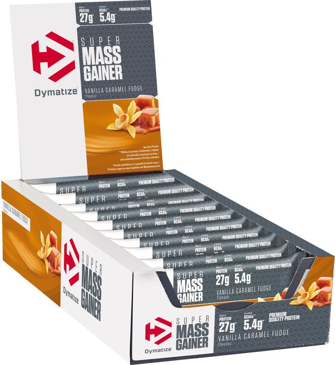 Dymatize Super Mass Gainer (Caramel, Vanilla, 10 pcs., 900 g)