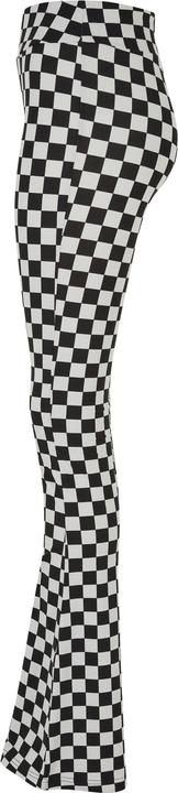 Actual product image Urban Classics Ladies Checked Boot Cut Leggings (XL)