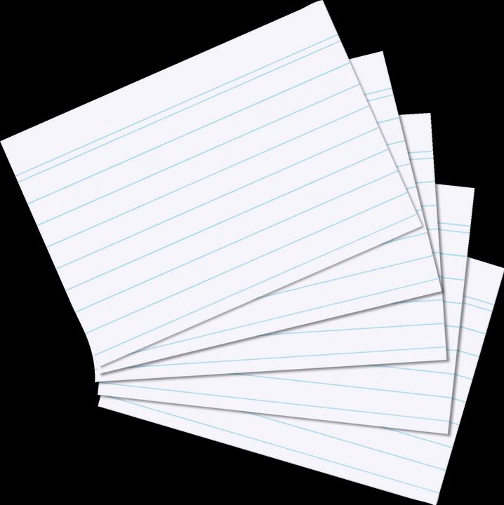 Actual product image Herlitz Flashcards (A5, 170 g/m², 100 x)