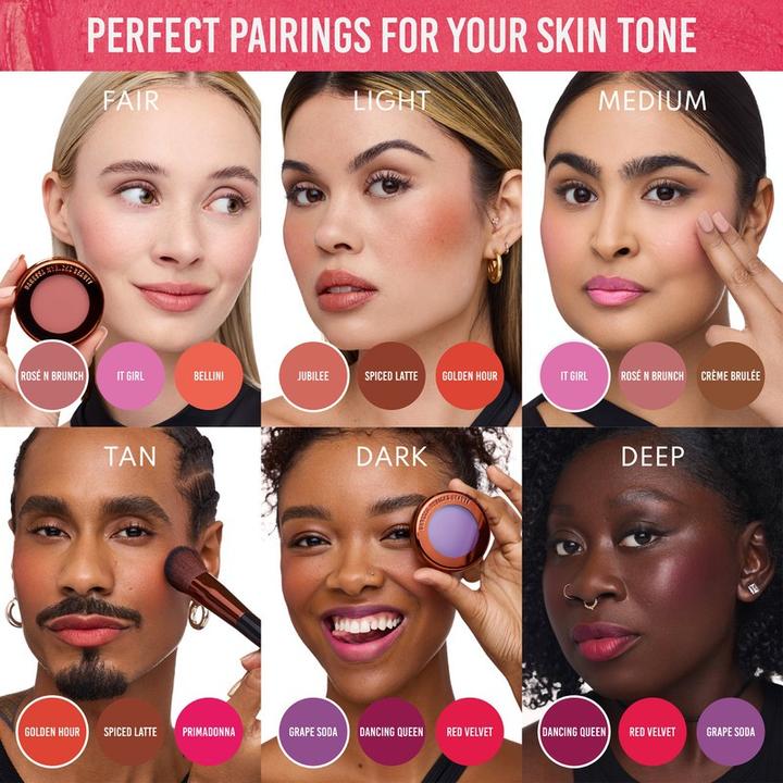 Actual product image Danessa Myricks Yummy Skin - Blurring Balm Powder Flushed Grape Soda