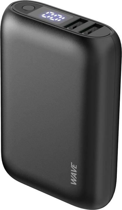 Wave Pocketpower Power Bank, 10,000 mAh, black (10000 mAh)