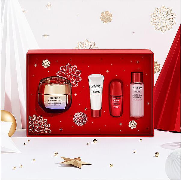 Produktbild Shiseido Geschenkset Vital Perfection Uplifting and Firming Cream Advanced Enriched Holiday Kit / / / (Gesichtspflege set)