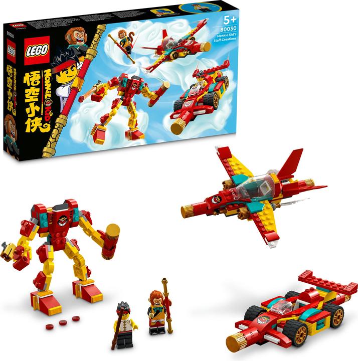Produktbild LEGO Monkie Kid magische Maschinen (80030, LEGO Monkie Kid)