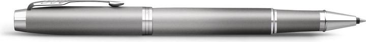 Produktbild Parker Pen Parker IM Writing Rituals Rollerball Pen, Grey Finish with Gradient, Chrome Trims, Fine Point, Black (Grau, 1 x)
