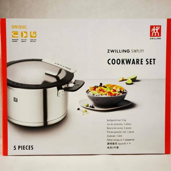 Productafbeelding Zwilling Simplify kookgerei set | 5st. (24 cm, Steelpan, Roestvrij staal)