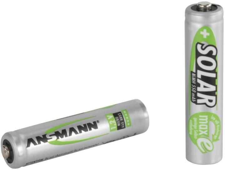 Produktbild Ansmann NiMH HR03 Sol (1 Stk., AAA, 550 mAh, Akku)