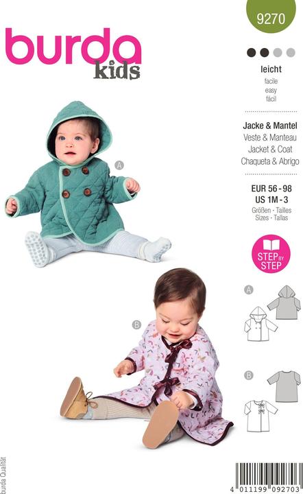 Produktbild Schnittmuster Mantel & Jacke