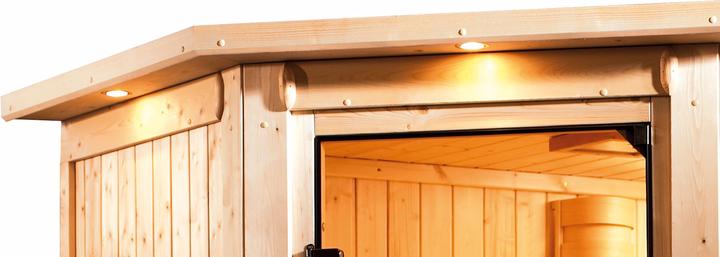 Actual product image Karibu Sahib 2 with roof rim (9 KW external control)