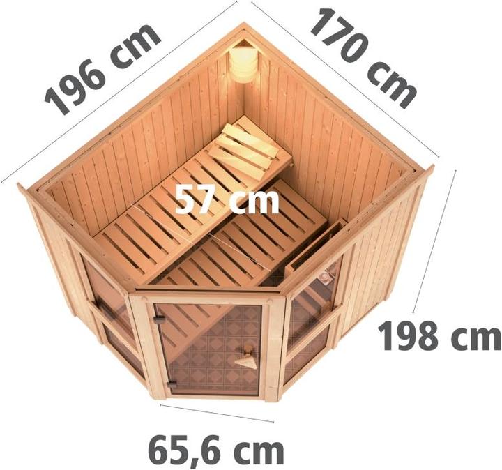 Immagine prodotto Karibu Amelia 1 (9 KW Bio controllo esterno)