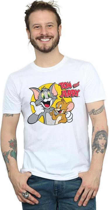 Immagine prodotto Tom & Jerry Thumbs Up Maglietta Uomo (4XL)