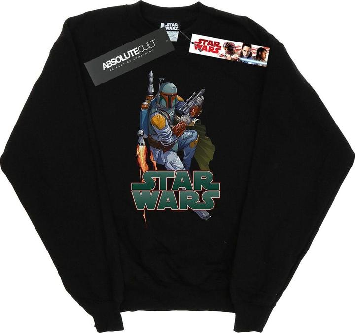 Star Wars Boba Fett Fired Up Sweatshirt Jungen
