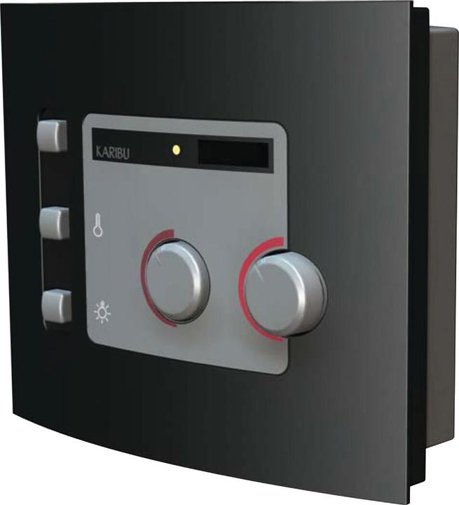 Actual product image Karibu Daria without roof rim (Plug & Play 3,6 KW - Bio external control)