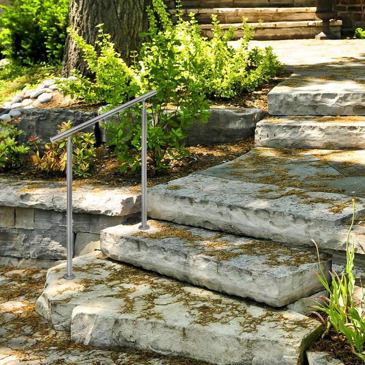 Produktbild Relaxdays Treppengeländer (Edelstahl)